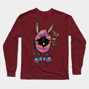 Easter creepy bunny Long Sleeve T-Shirt